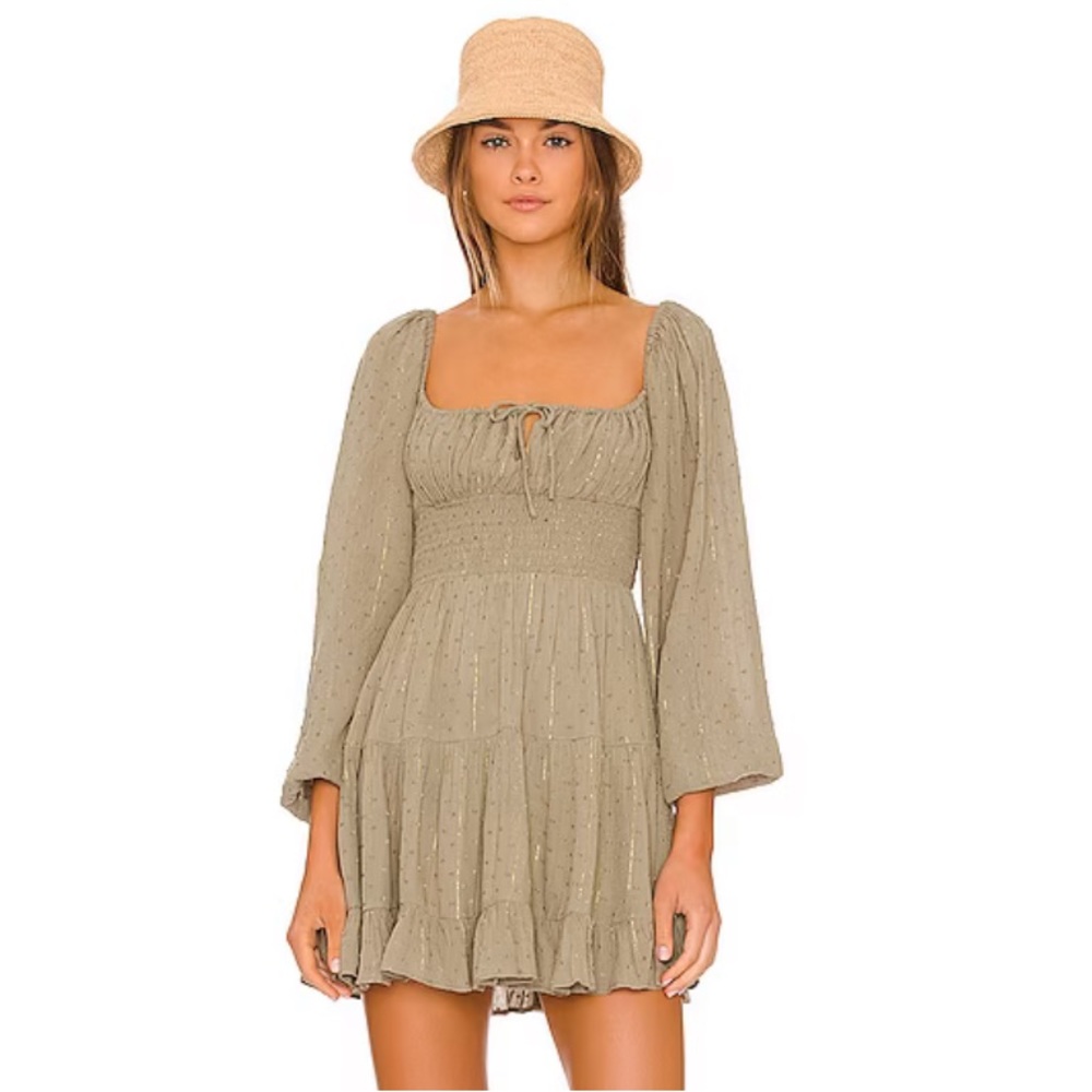 Revolve Long Sleeve Mini Dress NWOT